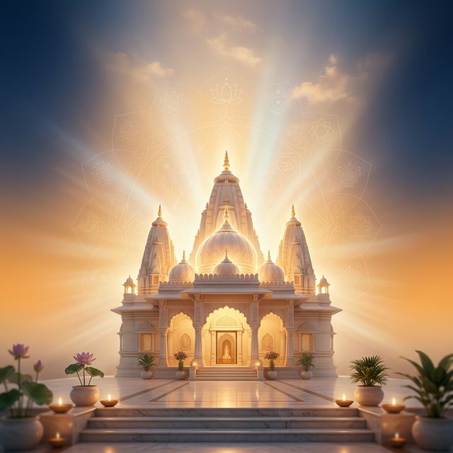 Divine spiritual background